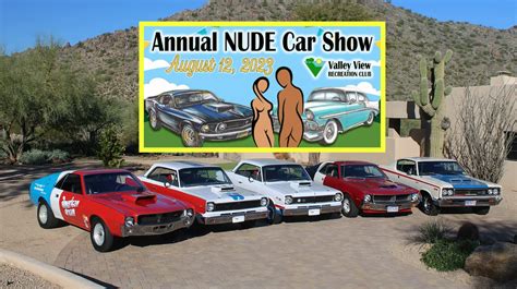 valley view nude car show|Annual Nude Car Show